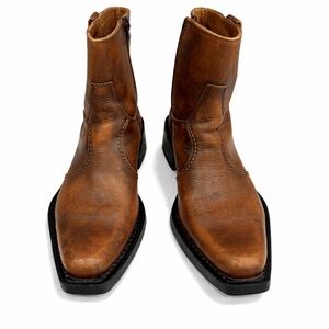 👢 PEGABO Men’s Leather Ankle Boots – EU 41 (US 8–8.5) – Made in Romania